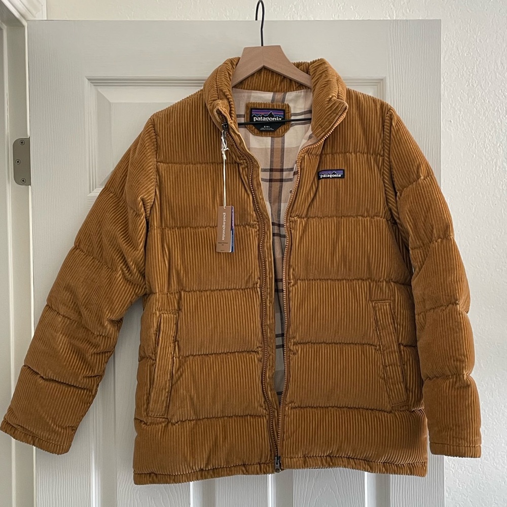 Patagonia - Women’s Cord Cord Fjord Coat Puffer Jacket - Nest Brown - Small